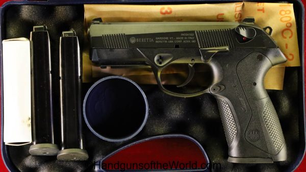9mm, beretta, boxed, Handgun, in box, mint, Pistol, PX4 Storm, with Box