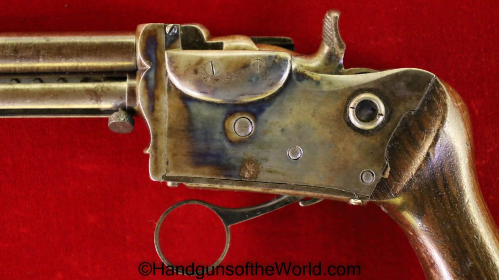 Berger Repeating Pistol, 1st Model, 7mm Handguns of the World