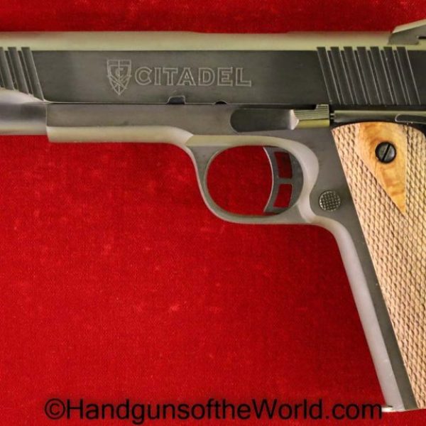 1911, 1911A1, 9mm, Cased, Citadel, Handgun, M1911A1 FS, Pistol, with case