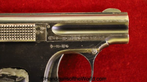 .25, 1909, 6.35, Belgian, Belgium, C&R, Clement, Handgun, holster, Pistol, Pocket
