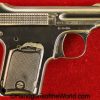 .25, 1909, 6.35, Belgian, Belgium, C&R, Clement, Handgun, holster, Pistol, Pocket