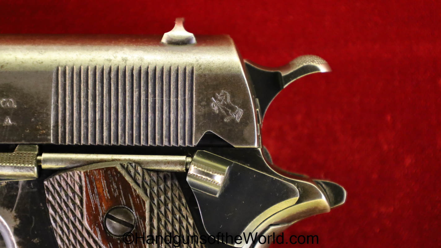 Colt Government Model, .45 acp, Built in 1913 - Handguns of the World