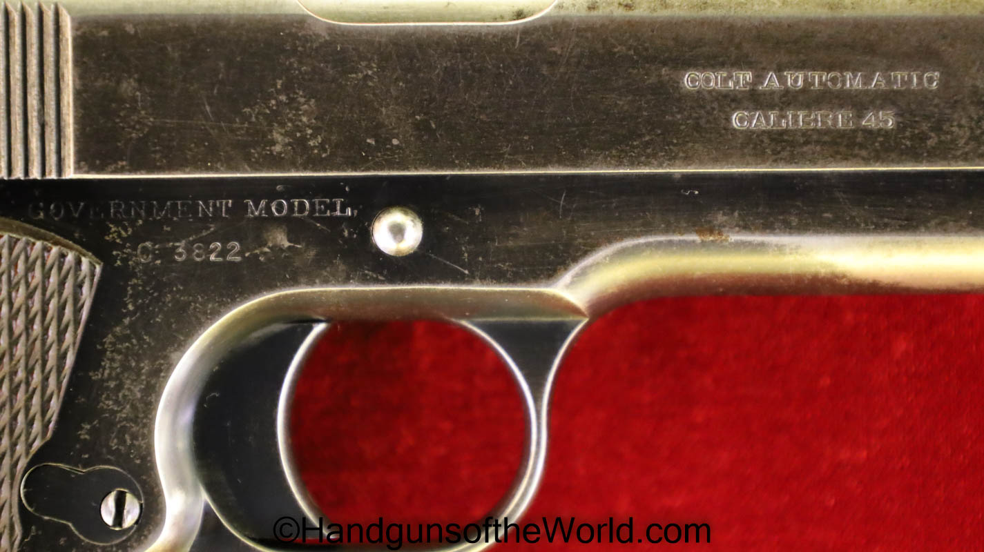 Colt Government Model, .45 acp, Built in 1913 - Handguns of the World