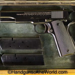 .45acp, 1911, 1911A1, 1927, Argentina, Argentine, C&R, Colt, DGFM, Factory Presentation Grouping, Handgun, Pistol