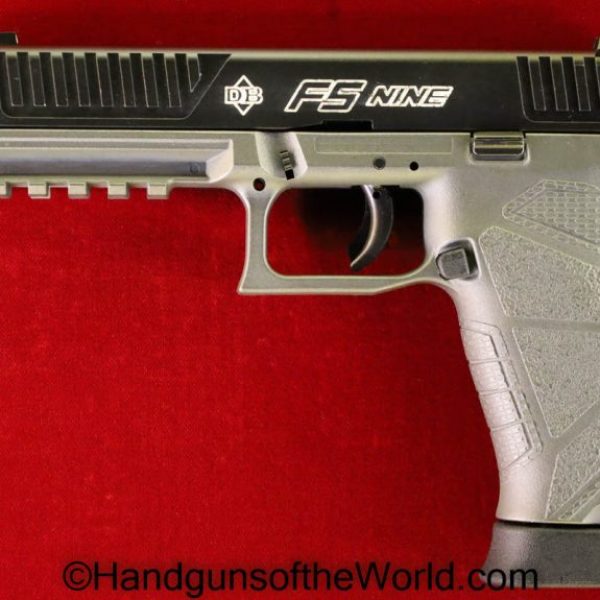 	9mm, Cased, Diamondback Firearms, FS 9, Handgun, lnic, Pistol, with case