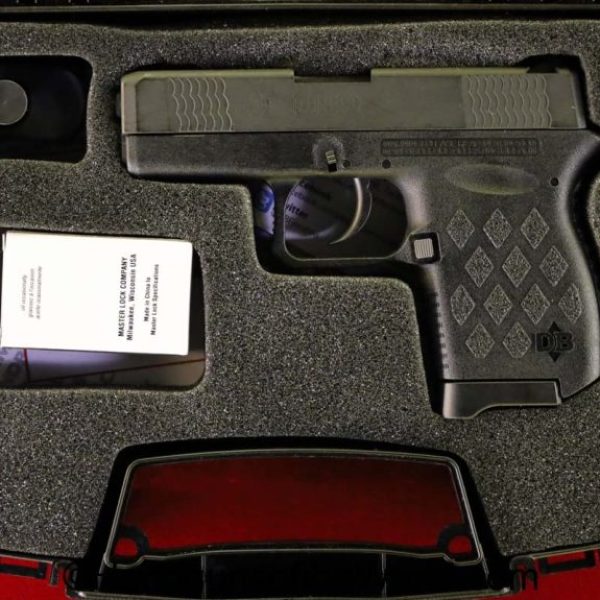 9mm, Cased, DB9, Diamondback, Handgun, lnic, Pistol, with case