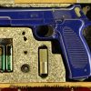 1950, Antique, Cased, f1, flashlight, France, French, Handgun, mac, Pistol, training, with case