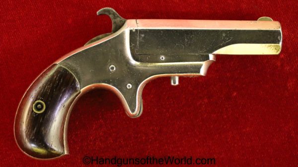 .41, America, American, Antique, Cased, Handgun, Hopkins & Allen, Hopkins and Allen, with case, XL Derringer