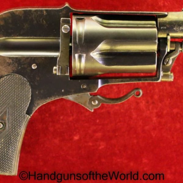  11.7mm, Antique, Belgian, Belgium, Handgun, HDH, Revolver, Tear Gas