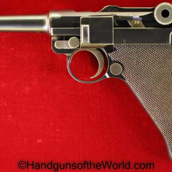 9mm, blank toggle, C&R, German, Germany, Handgun, Luger, P08, Pistol, Police, Sneak