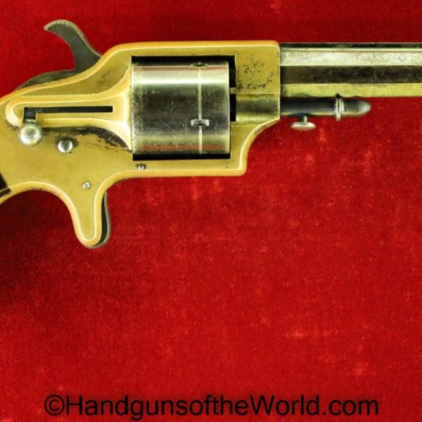 .30, America, American, Antique, Front Loading, Merwin & Bray, Merwin and Bray, Pocket, Revolver