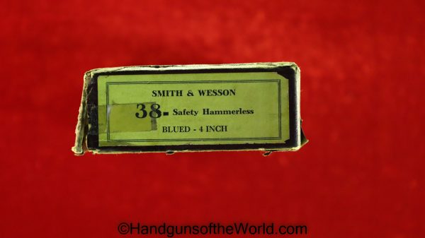 5th model, America, American, boxed, C&R, fifth model, Handgun, Revolver, S&W, safety hammerless, Smith & Wesson, Smith and Wesson, usa, with Box