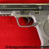 9mm, America, American, black, Cased, Handgun, M&P 9, Pistol, S&W, Smith & Wesson, Smith and Wesson, stainless, usa, with case