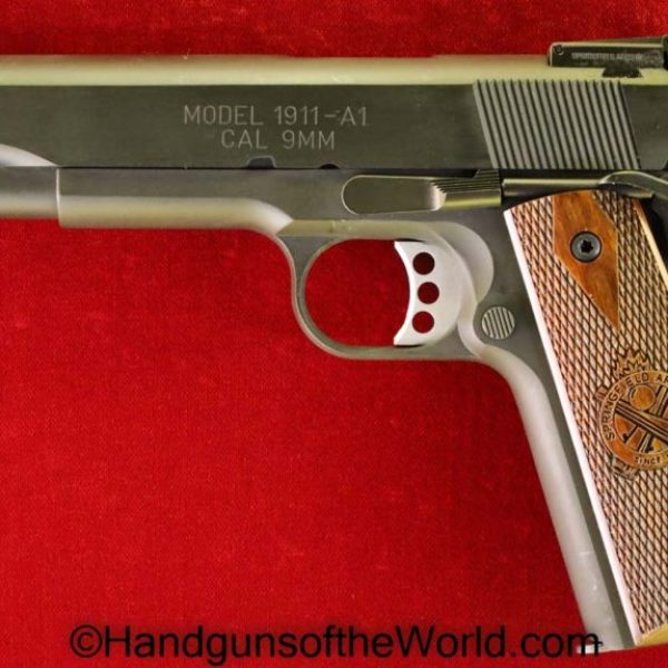 1911, 1911A1, 9mm, Handgun, Like New, like new in case, LNIB, national match, Pistol, springfield armory