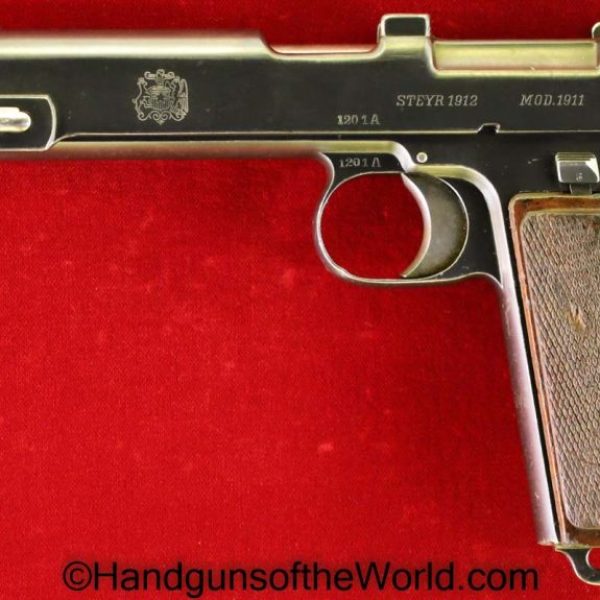 1911, 9mm, austria, austria-hungary, Austrian, C&R, chile, chilean, hahn, Handgun, Pistol, Steyr