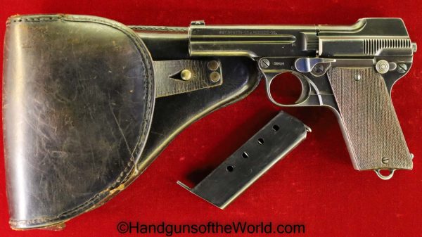 .32, 1908/34, 1928, 7.65, austria, Austrian, C&R, Full Rig, Handgun, holster, Matching Clip, Matching Mag, Matching Magazine, Pistol, Police, S&W, Steyr