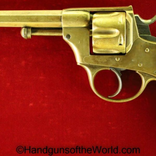 10.4, 1872/78, Antique, Brass, Experimental, Handgun, Prototype, Revolver, Swiss, Switzerland