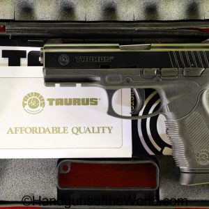 9mm, Cased, Handgun, LNIB, lnic, Pistol, PT 24/7, Taurus, with case