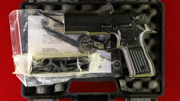 9mm, Cased, Handgun, Pistol, tisas, with case, zigana k