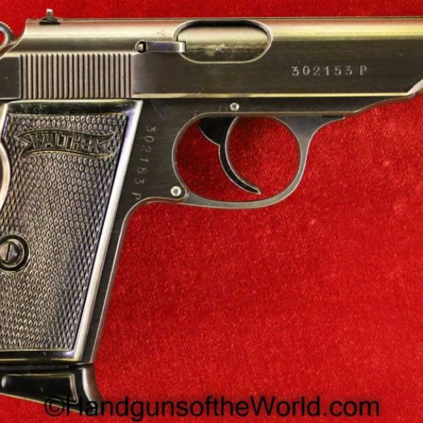.22, C&R, German, Germany, Handgun, mint, Nazi, Pistol, PP, Walther, WW2, WWII