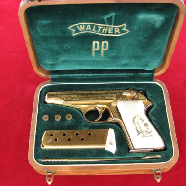 Walther PP Factory Engraved in Case NFS