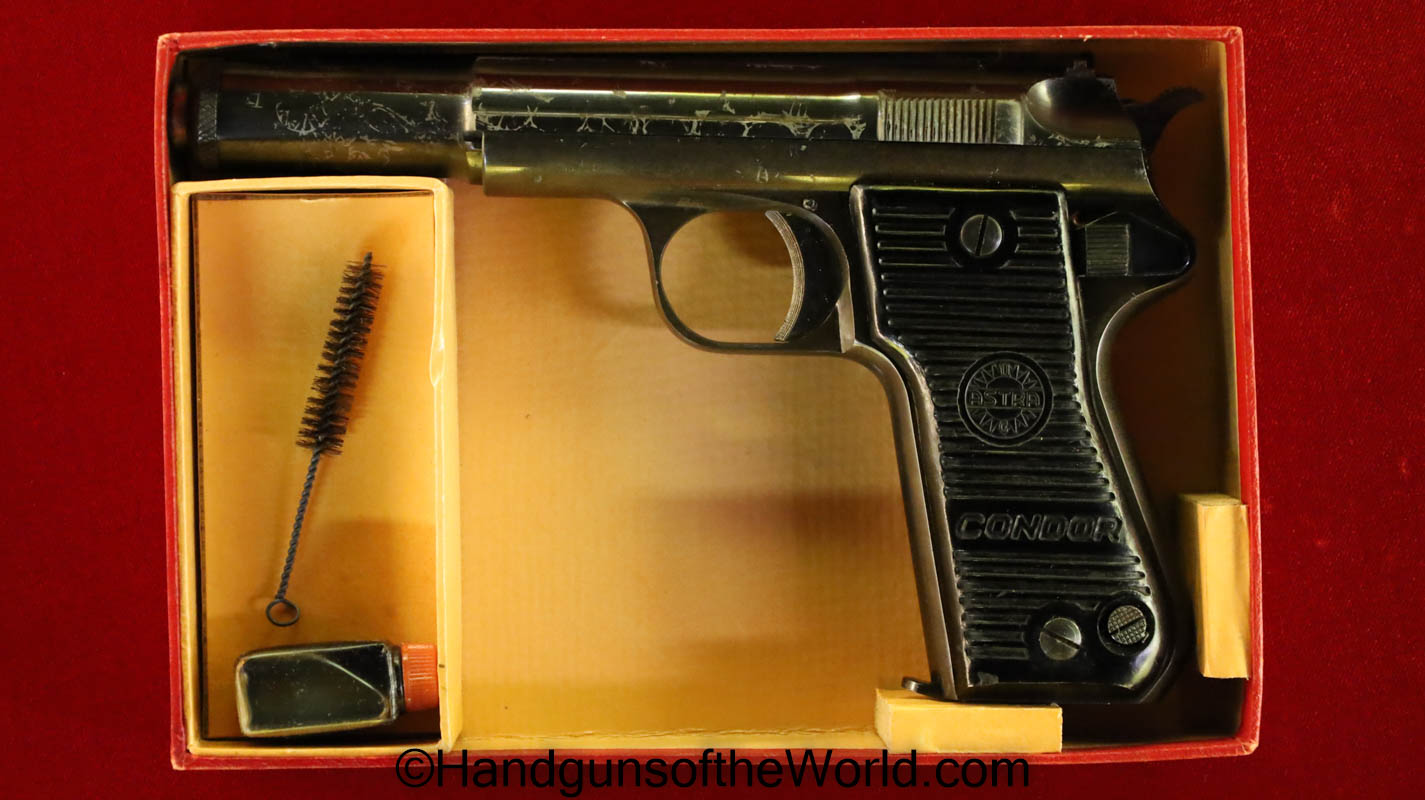 Scarce Astra M800 Condor Pistol, Black Grips, 824038, A-1845 