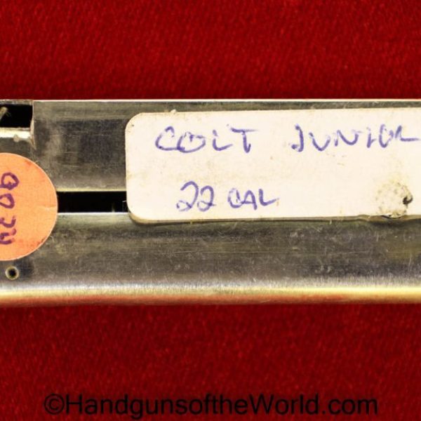 Colt, Junior, .22, Magazine, Mag, Clip, Original, Handgun, Pistol