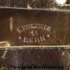 Luger, Swiss, 1906, Holster, Dated, 1914, Brown, leather, M.Hunziker, 14, Bern, Original, Collectible, Switzerland, Handgun, Pistol, Hand gun