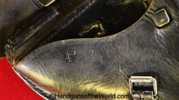 Luger, Holster, German, Germany, Nazi, WWII, WW2, 1934, Original, Handgun, Pistol, P08, K Date, K-Date