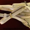 Shoulder Straps, Swiss, Luger, Parade, Holster, Original, Switzerland, Handgun, Pistol, Police, White Leather