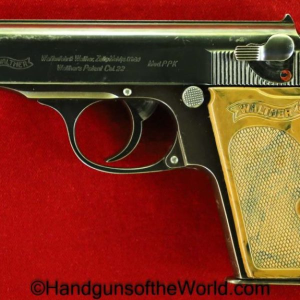 Walther, PPK, .22, .22lr, Pre-War, Pre War, German, Germany, Handgun, Pistol, C&R
