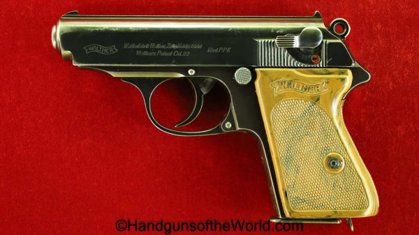Walther, PPK, .22, .22lr, Pre-War, Pre War, German, Germany, Handgun, Pistol, C&R