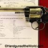 Colt, New Service, 1909, Model, US Navy, Navy, Naval, Lettered, with Letter, American, America, USA, Revolver, Handgun, C&R, .45, .45LC