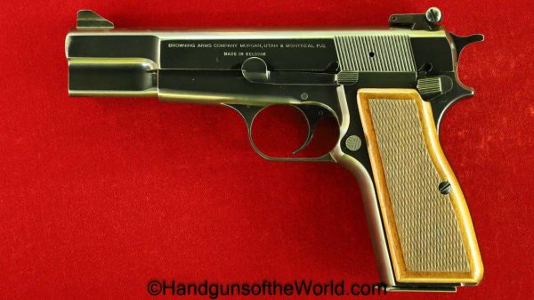 Browning, Hi Power, Hi-Power, Target, Model, Target Model, Handgun, Pistol, C&R, Belgium, Belgian, 9mm, 1973