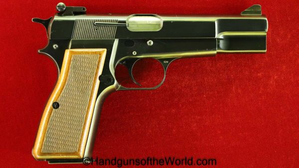 Browning, Hi Power, Hi-Power, Target, Model, Target Model, Handgun, Pistol, C&R, Belgium, Belgian, 9mm, 1973