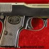 Walther, Model 1, 1, 6.35, .25, Holster, with Holster, Original, German, Germany, Handgun, Pistol, C&R, Vest Pocket, Late Variation, Slide Release Button