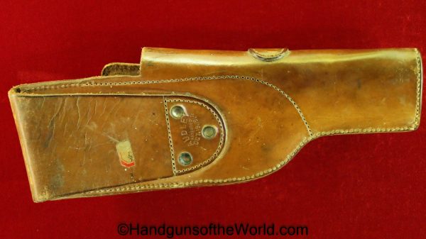 Colt, 1911, 1911A1, Government, Government Model, Holster, Original, Audley, Left Hand, USA, America, American, Retaining Clip