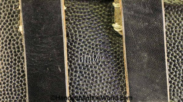 bml, German, Germany, Handgun, Breakaway, holster, Nazi, Original, P-38, P38, Pistol, Walther, WW2, WWII, Soft Shell, 4, 1944, Black, Leather, Soft Shell