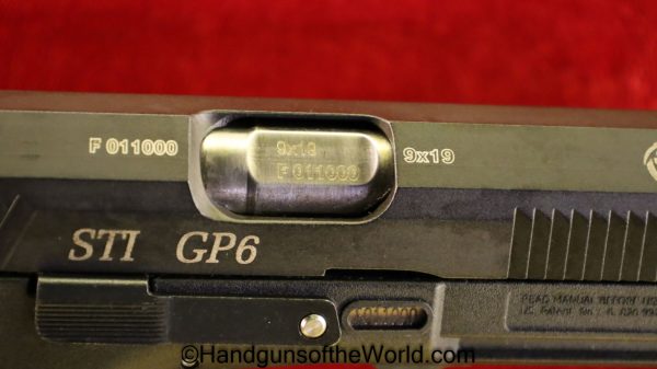 STI, GP6, 9mm, Handgun, Pistol, Slovakia, Slovakian