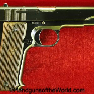Mugica, Model XI, XI, 9mm, Llama, Especial, Handgun, Pistol, C&R, 1946, 1911, 1911A1, Spain, Spanish, Retailer Marked, Retailer