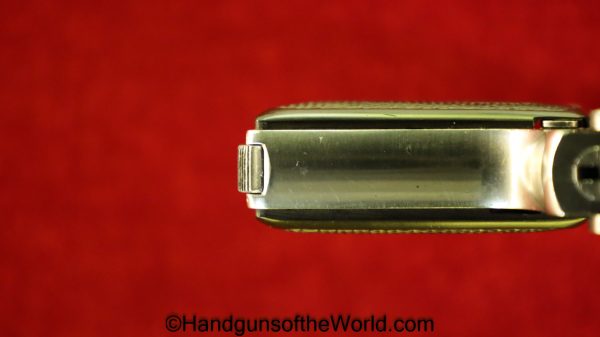 Walther, Model 9, 9, 6.35, .25, Factory Nickel, Nickel, German, Germany, Vest Pocket, Handgun, Pistol, C&R, Holster, with Holster, Original
