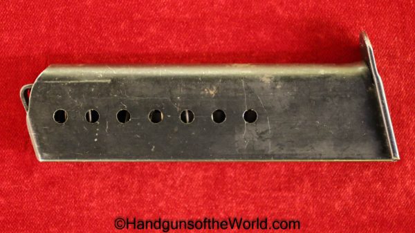 Walther, P38, P-38, P 38, 9mm, Magazine, Mag, Clip, Original, WWII, WW2, German, Germany, Nazi, Handgun, Pistol, E359, Proofed, U, P.38v