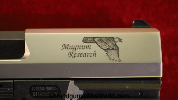 Magnum Research, MR9 Eagle, MR9, Eagle, MR-9, MR 9, 9mm, Handgun, Pistol, Nickel, Satin Nickel, Factory Nickel, Factory Satin Nickel