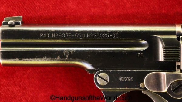 Steyr. 1908/34. Matching Magazine. Rig. Police SW. SW, Police, 1908-34, 1908, 7.65mm, 7.65, .32, .32acp, Matching Mag, Matching Clip, Handgun, Pistol, C&R