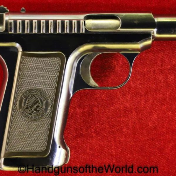 Savage, 1907, .32, .32acp, .32 acp, 7.65, 7.65mm, Handgun, Pistol, C&R, Collectible, Firearm, USA, America, American, Pocket, Pocket Pistol, High Polish