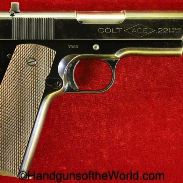 Colt, Ace, .22lr, .22, Handgun, Pistol, C&R, Collectible, Firearm, Fire arm, Hand gun, USA, America, American, 1936, Target, 1911, 1911A1