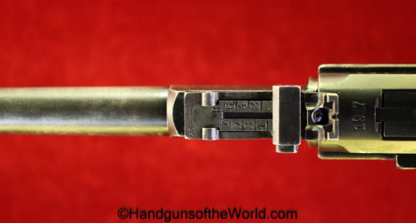 Luger, LP08, LP-08, LP 08, LP.08, Artillery, DWM, 1917, 9mm, Handgun, Pistol, C&R, Collectible, German, Germany, WWI, WW1, Unit Marked, Hand gun, Fire arm