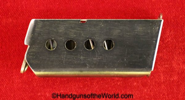Mann, Pocket, 7.65mm, Magazine, Clip, Mag, Original, Collectible, German, Germany, 32, .32, acp, auto, 7.65, Handgun, Pistol, Hand gun