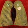 Colt, New Service, Revolver, Grips, Grip, Wood, Wooden, Checkered, Original, Hand gun, Handgun, USA, American, America, Late, with Medallions, Medallions