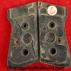Walther, PP, Grips, WWII, Hard Rubber, Black, Rubber, Weights, Weight, Weighted, Handgun, Pistol, Grip, Original, German, Germany, WW2
